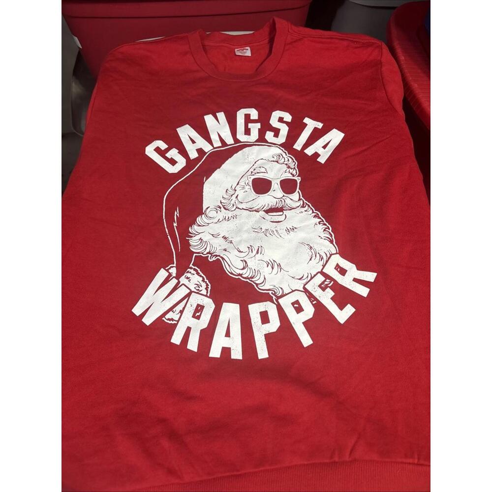 Holiday Time Sweatshirt Size‎ 2XL Mens Holiday Sweatshirt